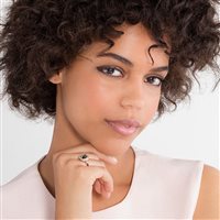 Anillo Thomas Sabo Mujer Green Cosmo in Plata Spinello TR2029-635-6-56 - TR2029-635-6-56